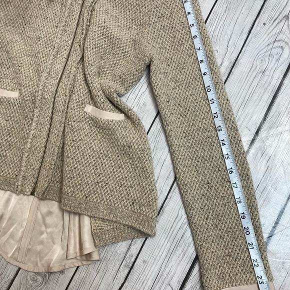 Anthropologie-“Angel of the North” ENVALIRA Sweater Jacket - Picture 7 of 11